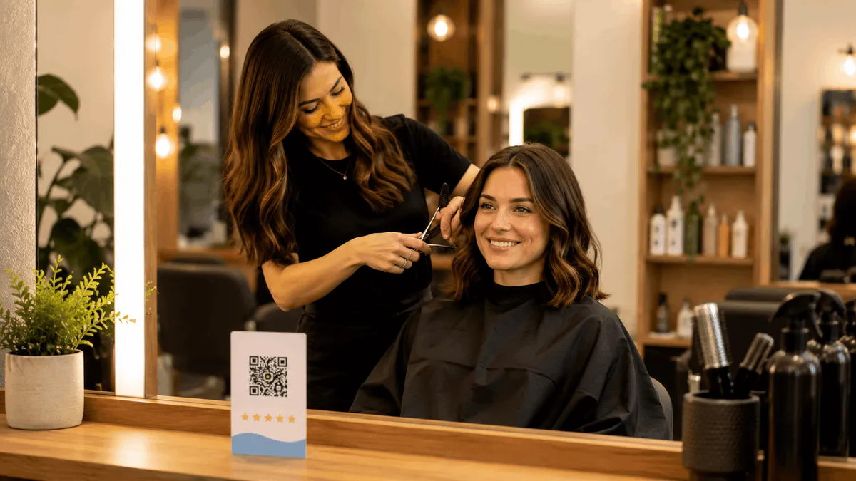 How Salons and Barbershops Turn Every Appointment Into a Google Review